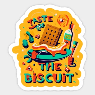 Taste The Biscuit Sticker